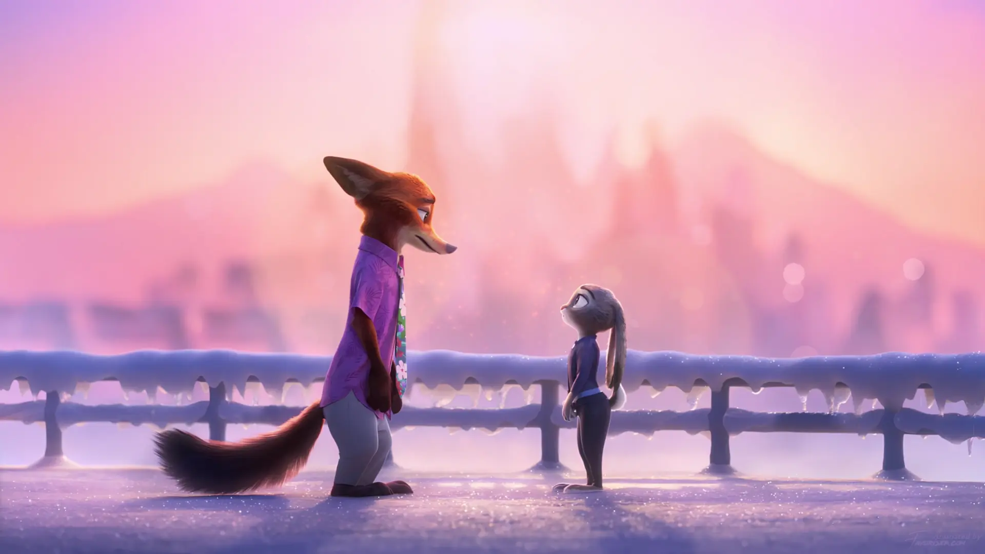 Nick & Judy live wallpaper for desktop