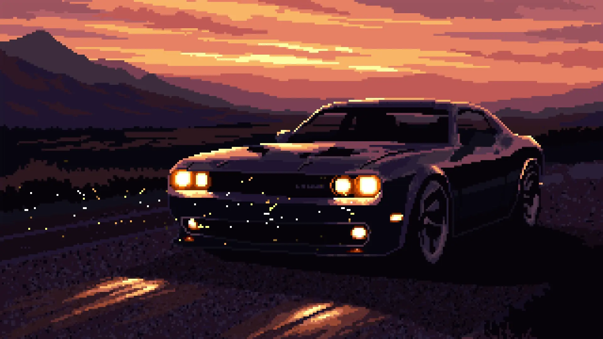 Dodge Challenger live wallpaper for desktop