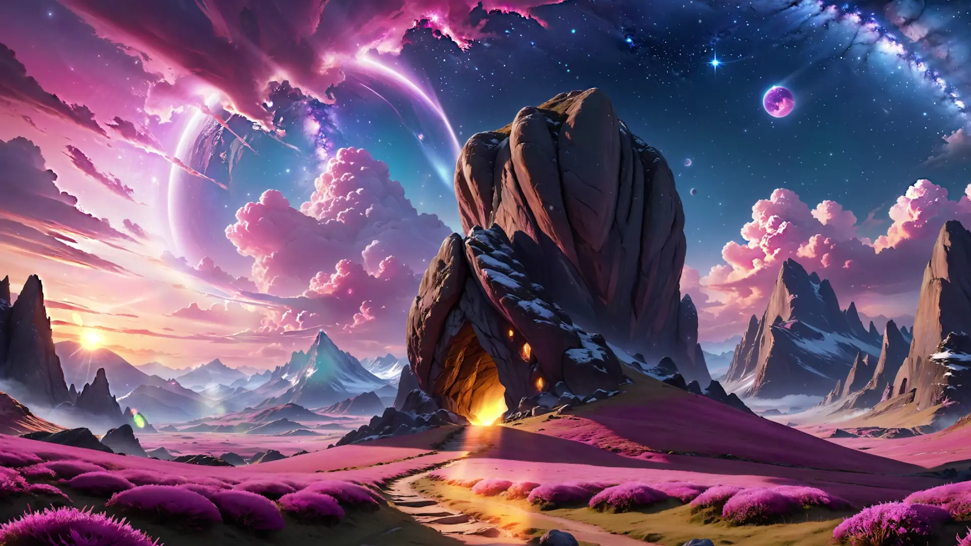 Fantasy Landscape live wallpaper for desktop