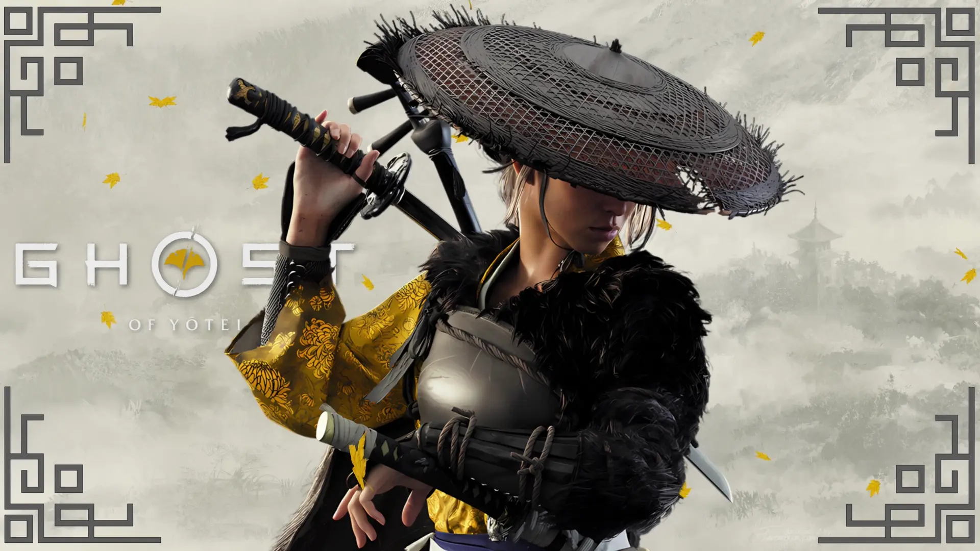 Ghost of Yōtei live wallpaper for desktop