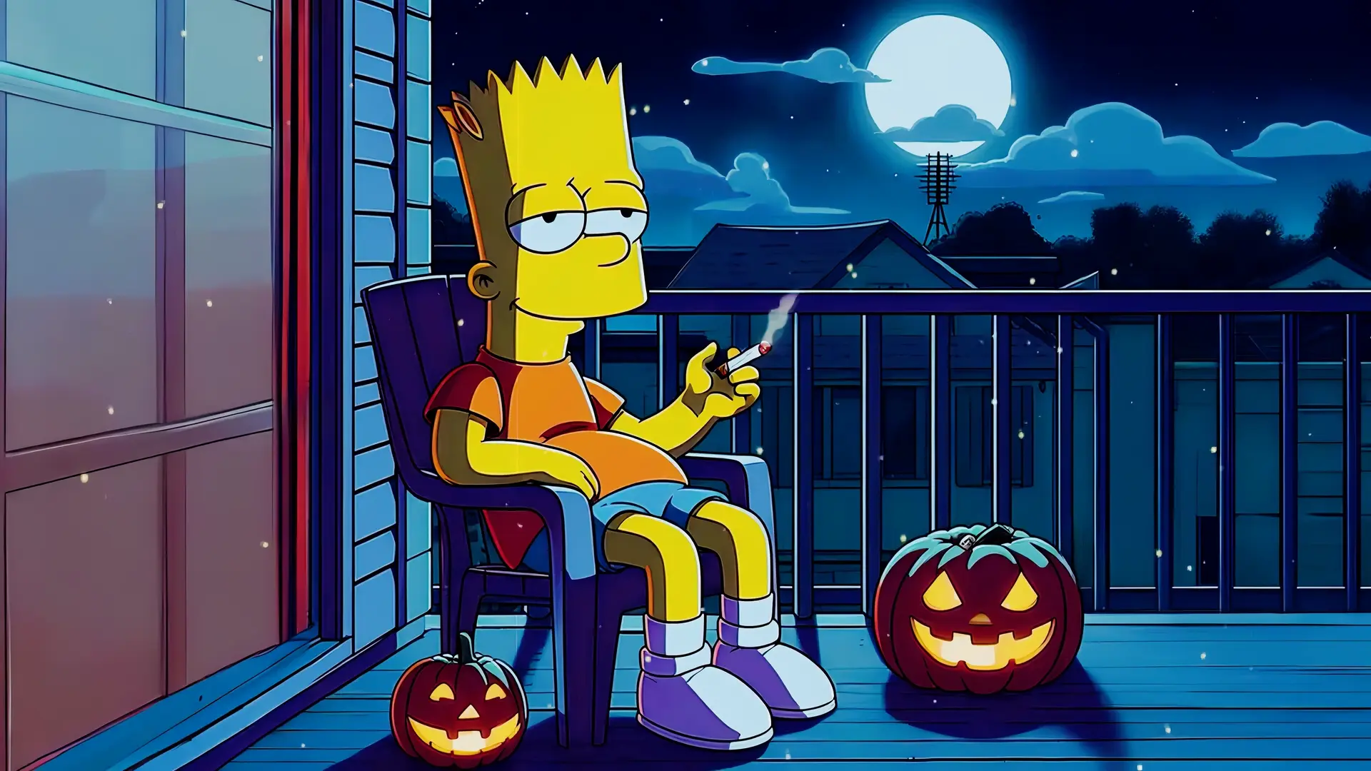 Bart Simpson live wallpaper for desktop