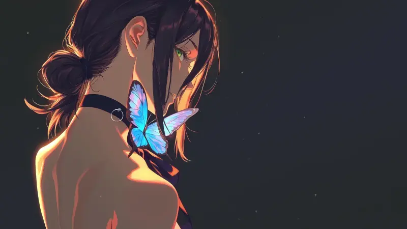 Silent Glow Butterfly Reze