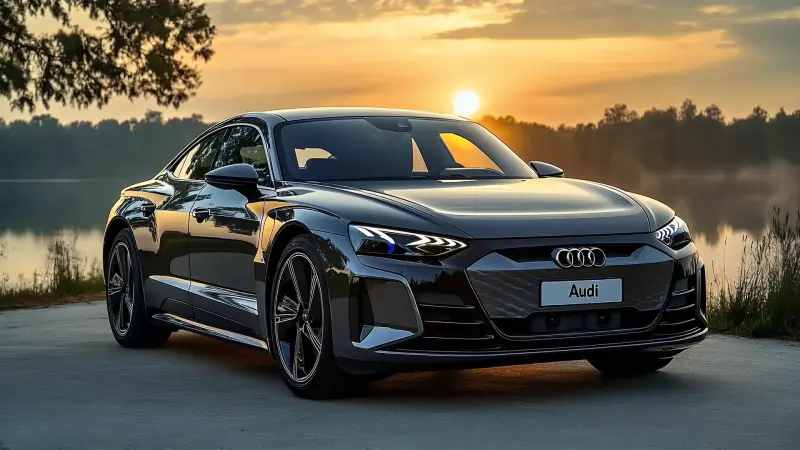Audi e-tron GT Sunset Drive