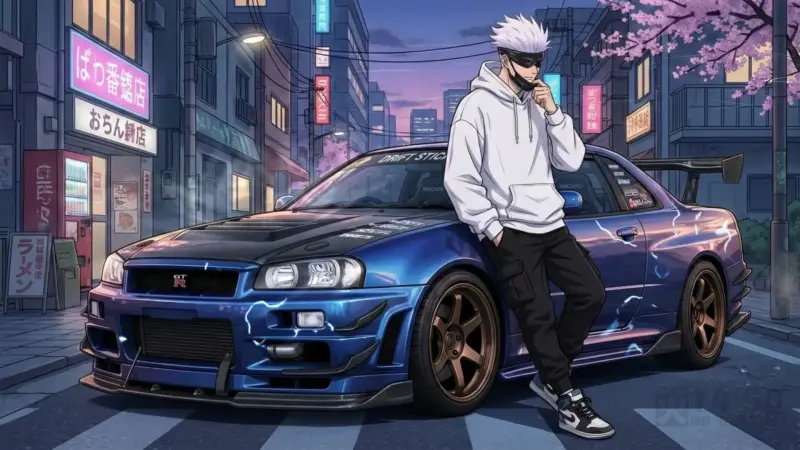 Gojo & Nissan Skyline GT-R R34