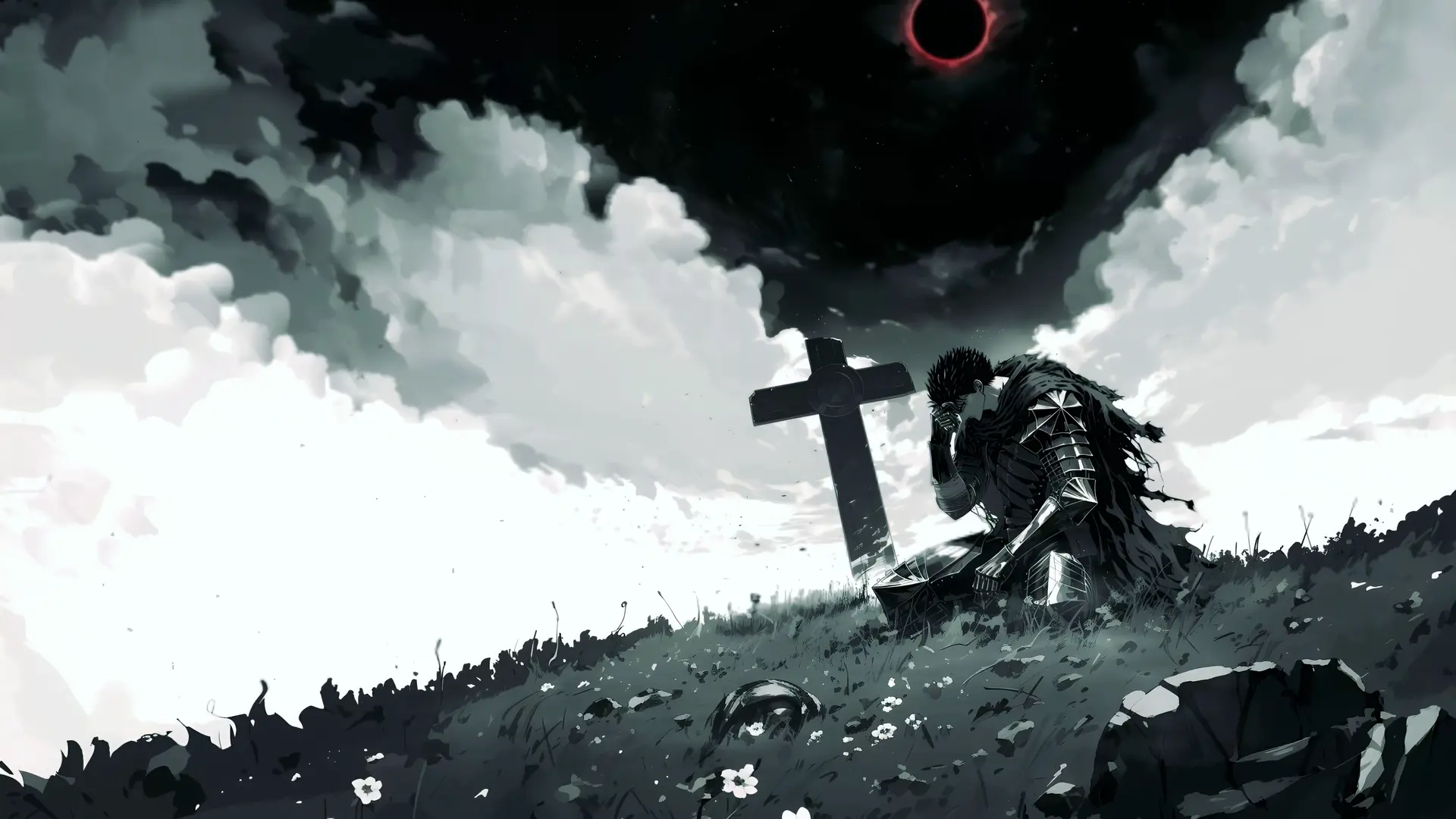 Guts Berserk Eclipse Grave live wallpaper for desktop