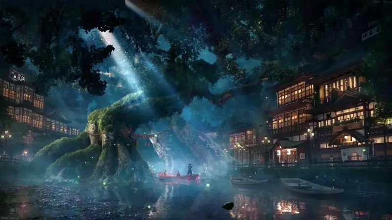 Spirit Tree Lantern Village