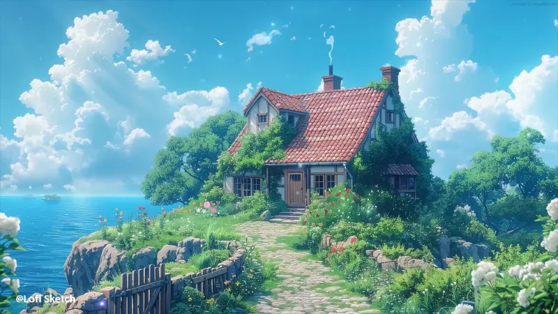 Seaside Cottage Calm Breeze