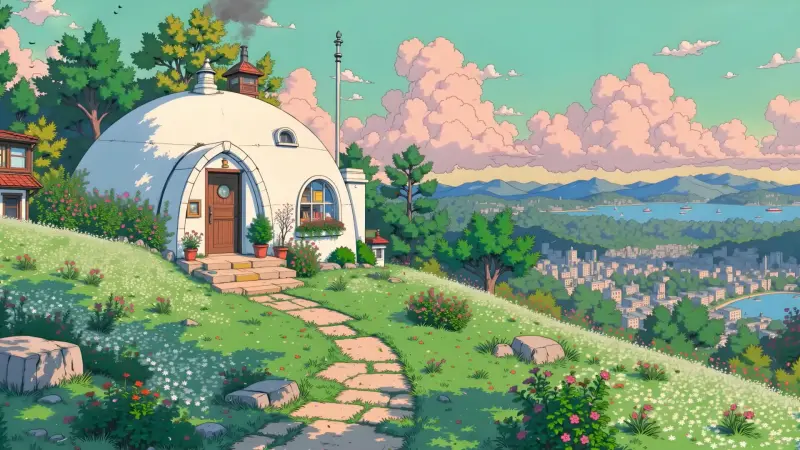 Sunny Hilltop House