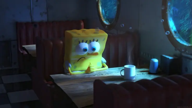 Lonely SpongeBob