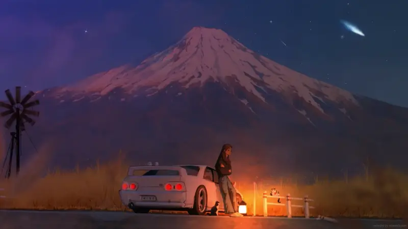Mountain Night Ride