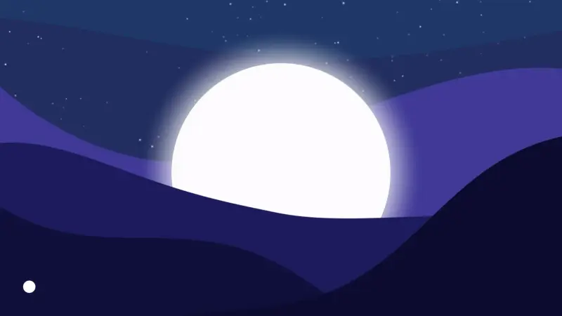 Moonlit Purple Dunes