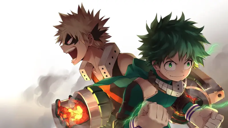 Deku vs Bakugo