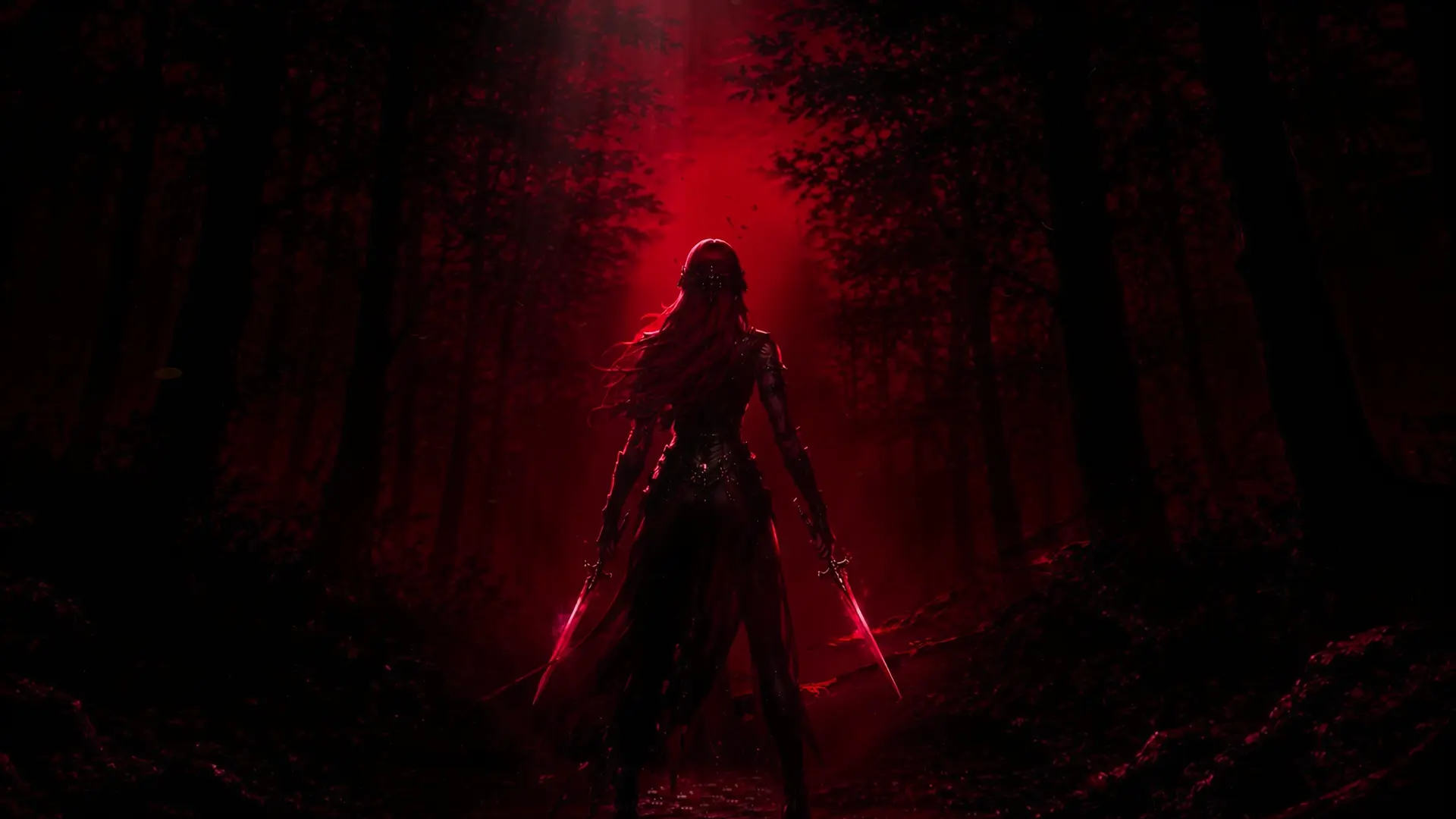 Crimson Shadow Assassin Live Wallpaper live wallpaper for desktop