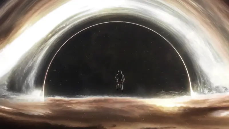Black Hole Astronaut