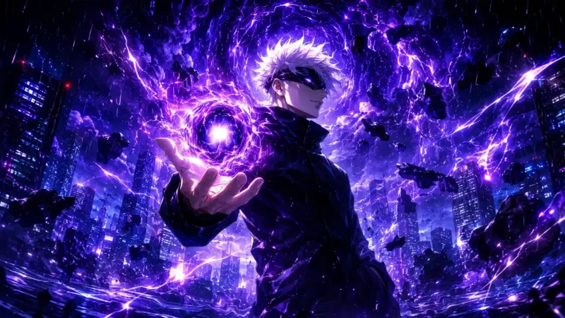 Satoru Gojo Hollow Purple