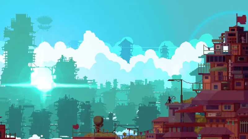 Pixel Sky City