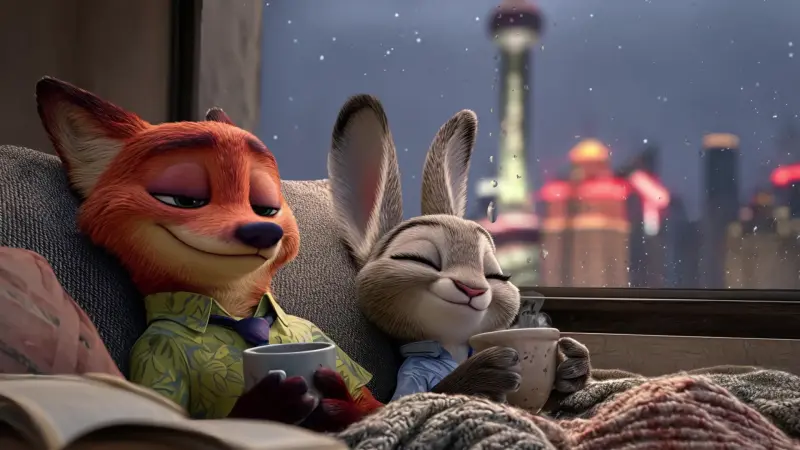 Cozy Zootopia Night