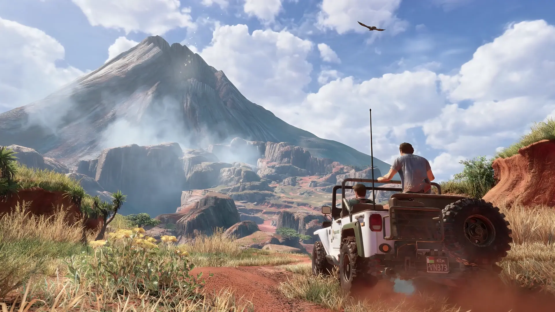 Uncharted 4 Volcanic Expedition live wallpaper for desktop