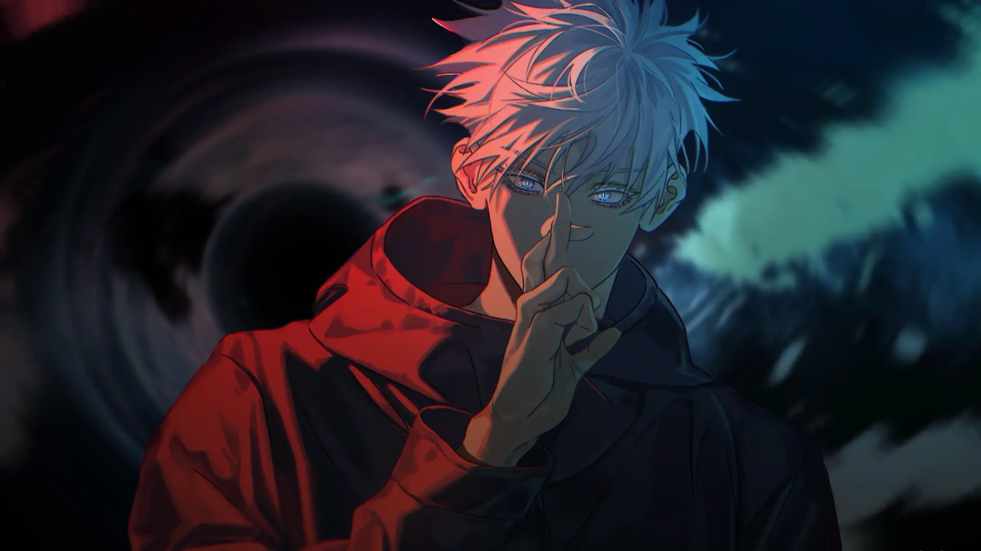 Gojo Satoru Unlimited Void live wallpaper for desktop