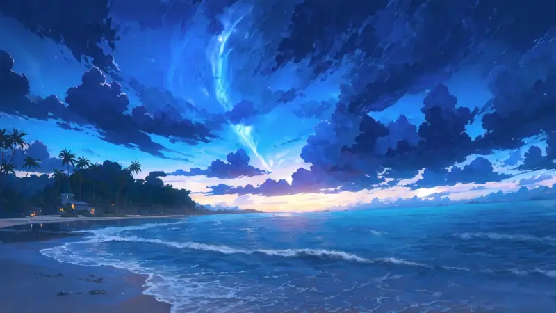 Tropical Aurora Beach
