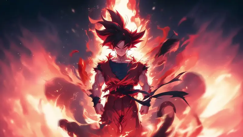 Goku Blazing Aura