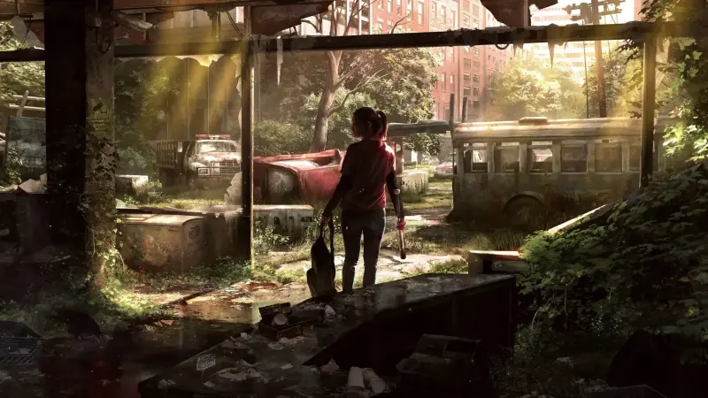 Ellie Abandoned City The Last of Us